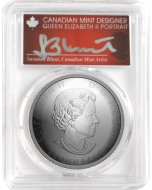 2021 $25 Silver PCGS PR70 DCAM – Klondike Pan shaped coin