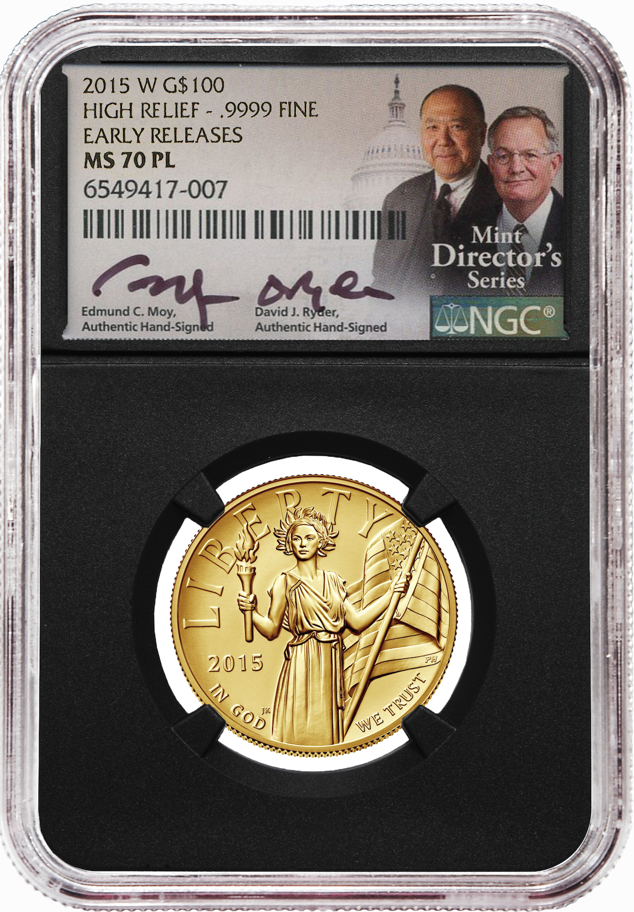 The United States Mint’s First-Ever $100 Gold Coin