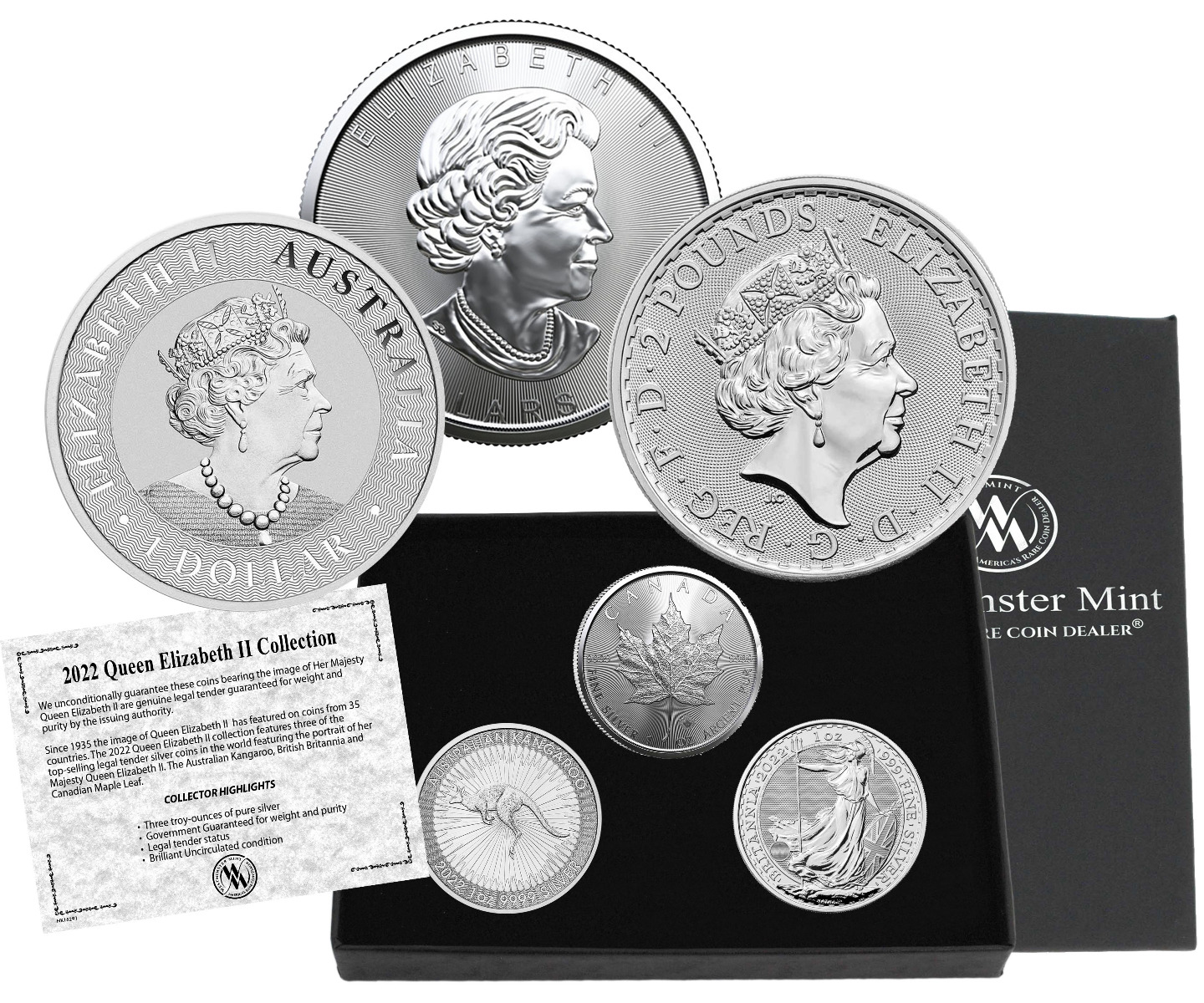 Queen Elizabeth II Coin Set