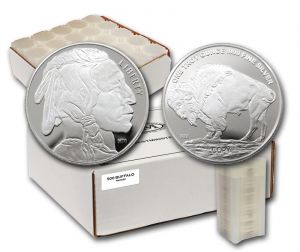 Silver Bullion Rounds Monster Box 500 coins