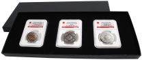2015 Signing Moon 3-Piece Silver Ultra-High Set NGC PF70 – Low Mintage 3,000 sets. 