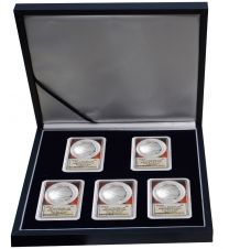 2020 $1 Basketball Hall of Fame First Day of Issue - Dream Team 5-Piece Set PCGS PR70 DCAM