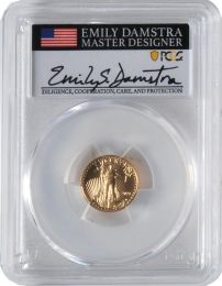 2021 $5 Gold Eagle Type 2 – Exclusive Emily S. Damstra Signature