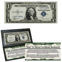 “Star” $1 Silver Certificate Banknote
