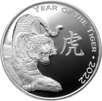 Silver Bullion Round 2022 Year Of The Tiger