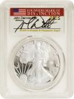 2020-W 1 oz. V75 Privy Proof American Silver Eagle Coin PCGS PR70 First day of Issue– John Dannreuther Signature – Very Rare  