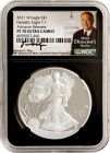 2021 W American Silver Eagle “Advance Release” TYPE 1 Mint Director Series  NGC PF70 – Edmund C. Moy Signature