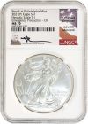 2021 (P)  SILVER EAGLE T1 EMERGENCY PRODUCTION NGC MS70 MERCANTI ER